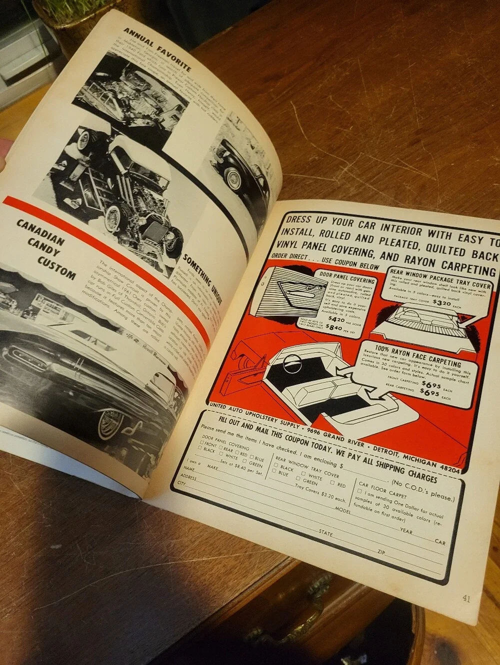 vintage 1965 Spring Edition Souvenir Program for the International Championship